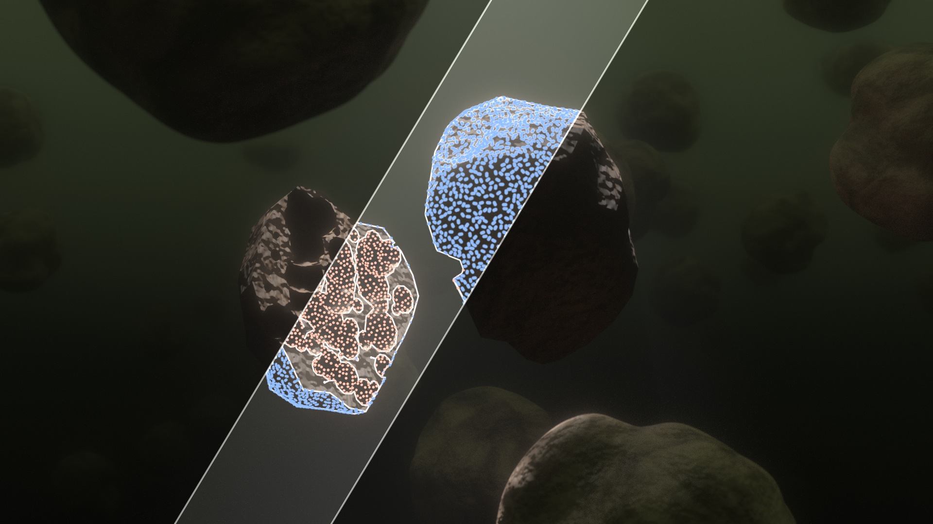 Sediment und Belüftung